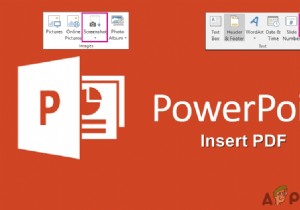 จะแทรก PDF ลงใน Microsoft PowerPoint ได้อย่างไร 