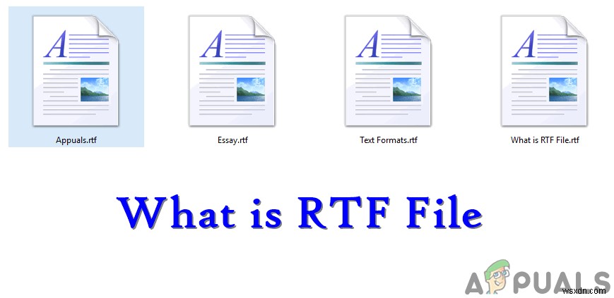 ไฟล์ RTF (.rtf) คืออะไรและแตกต่างจากรูปแบบข้อความอื่นอย่างไร 