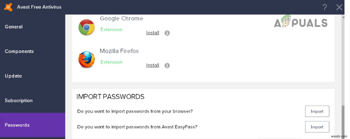 จะแก้ไขปัญหาเกี่ยวกับ Avast Password Manager ได้อย่างไร 