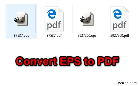 วิธีการแปลงไฟล์ EPS เป็น PDF?