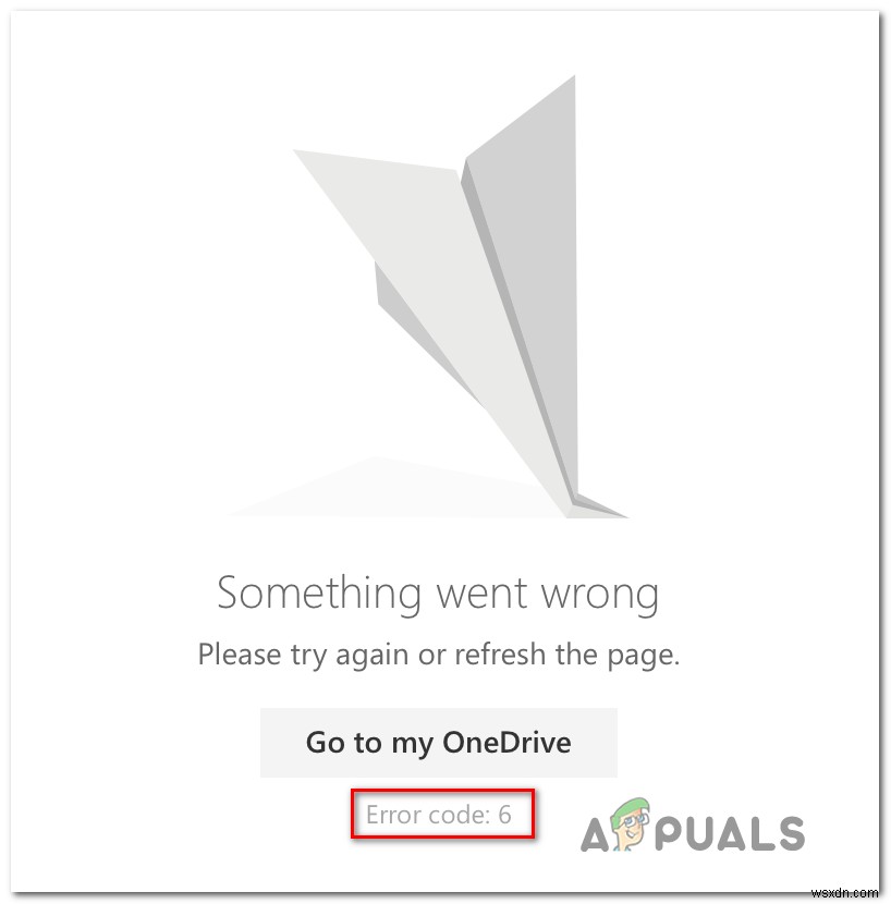 จะแก้ไขรหัสข้อผิดพลาดเว็บ OneDrive 6 ได้อย่างไร 