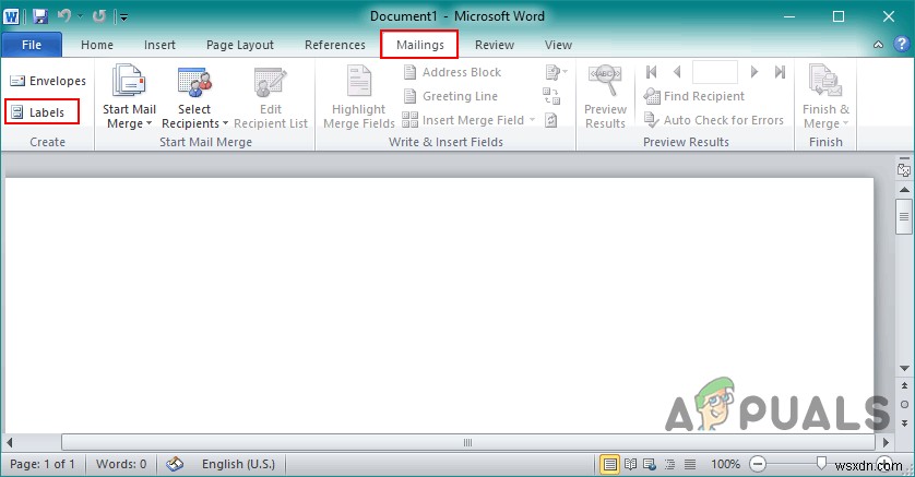 การสร้างและการพิมพ์ฉลากต่างๆ ใน ​​Microsoft Word อย่างมืออาชีพ 