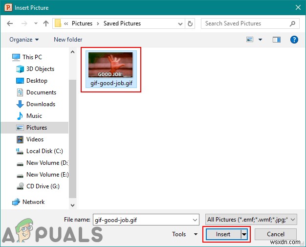 วิธีการแทรก GIF แบบเคลื่อนไหวใน PowerPoint? 