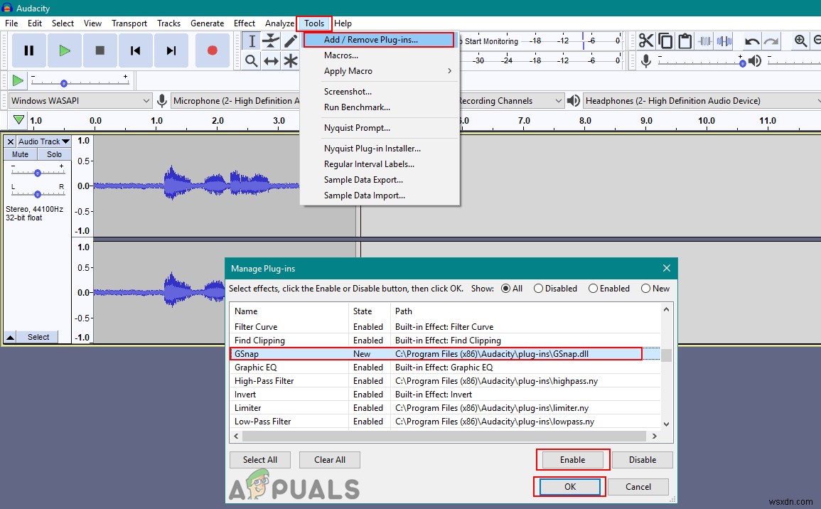 จะติดตั้งปลั๊กอิน Autotune ใน Audacity ได้อย่างไร? 