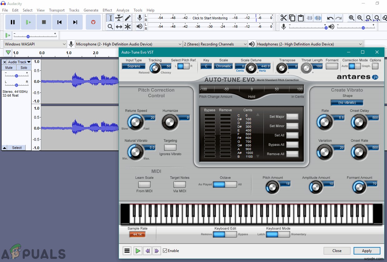 จะติดตั้งปลั๊กอิน Autotune ใน Audacity ได้อย่างไร? 