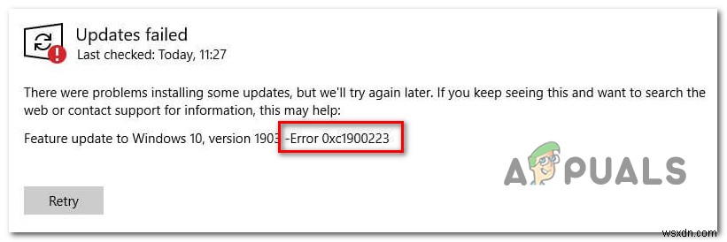 วิธีการแก้ไขข้อผิดพลาด Windows Update 0xc1900233? 