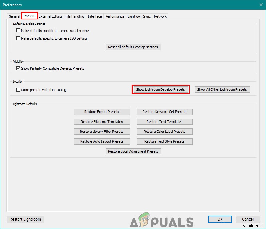 จะติดตั้งพรีเซ็ตใน Lightroom ได้อย่างไร? 