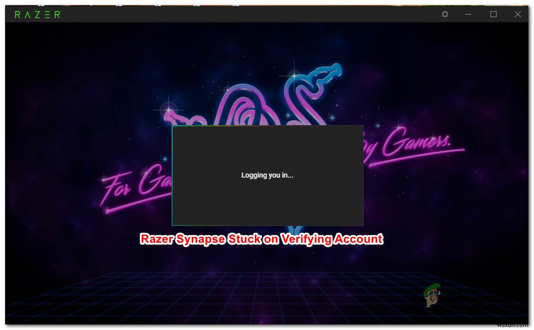 จะแก้ไข Razer Synapse Stuck ในการยืนยันบัญชีได้อย่างไร 