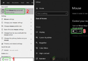 ป้องกันเคอร์เซอร์ไม่ให้เคลื่อนที่เมื่อกดปุ่มทิศทาง Windows 10 