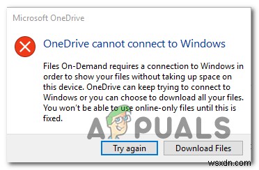 ปัญหาการเชื่อมต่อ OneDrive บน Windows 7 และ 10 [แก้ไข] 