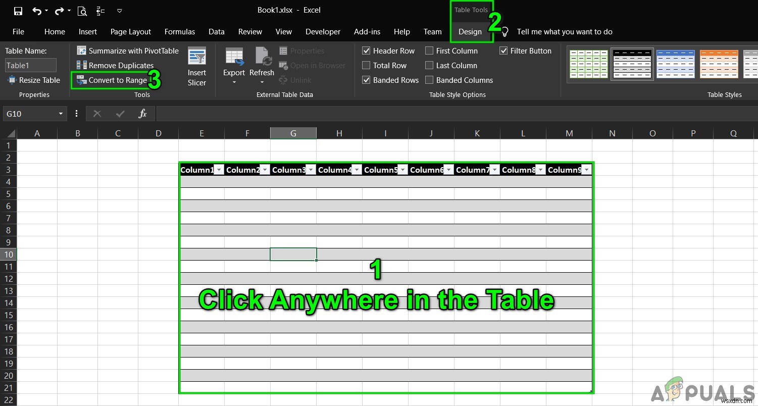 ไม่สามารถเพิ่มหรือสร้างเซลล์ใหม่ใน Excel 