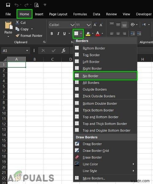 ไม่สามารถเพิ่มหรือสร้างเซลล์ใหม่ใน Excel 