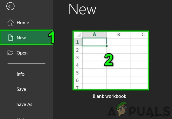 ไม่สามารถเพิ่มหรือสร้างเซลล์ใหม่ใน Excel 