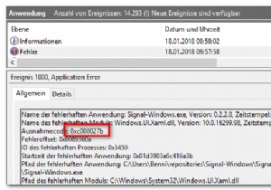 แก้ไข:รหัสข้อยกเว้นการขัดข้องของ Windows Store 0xc000027b 