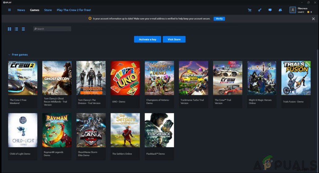 การแก้ไขเพื่อให้ Uplay เปิดตัว 