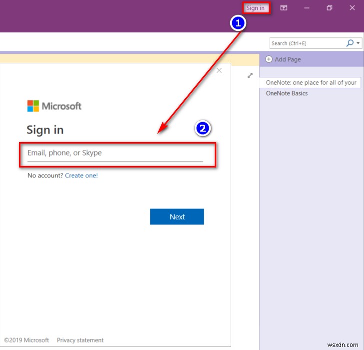 แก้ไขข้อผิดพลาด  OneNote ต้องการรหัสผ่านเพื่อซิงค์สมุดบันทึกนี้  