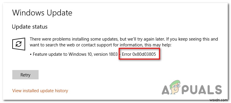 จะแก้ไขข้อผิดพลาดของ Microsoft Store 0x80D03805 ได้อย่างไร 