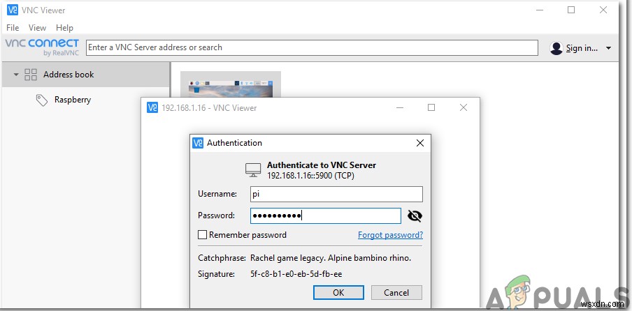 วิธีเข้าถึงส่วนต่อประสานกราฟิกกับผู้ใช้ (GUI) ของ Raspberry Pi โดยใช้ SSH และ VNC Viewer 