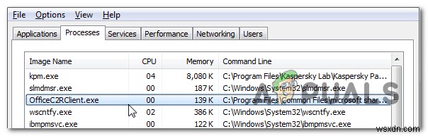 Officec2rclient.exe คืออะไรและฉันควรลบออกหรือไม่ 