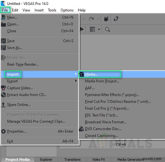 วิธีแก้ไข Sony Vegas Preview Lag บน Windows 