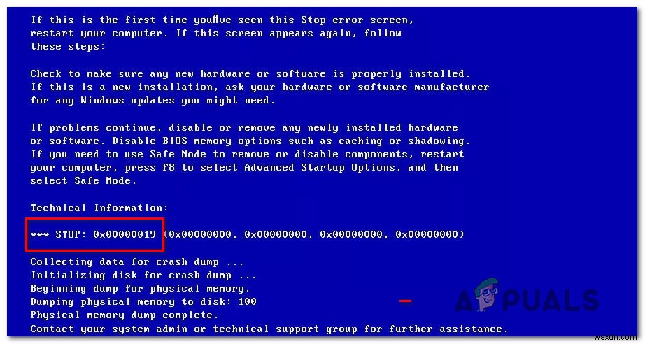 วิธีการแก้ไขข้อผิดพลาดที่สำคัญของ Windows 0x00000019? 