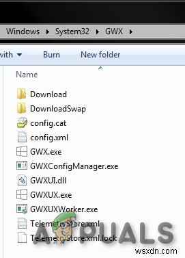  gwx.exe  ใน Windows คืออะไร 