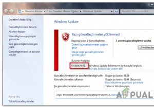 จะแก้ไขรหัสข้อผิดพลาดของ Windows Update 800F0A13 ได้อย่างไร 