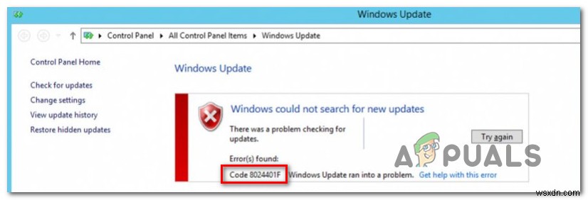 จะแก้ไขข้อผิดพลาด Windows Update 0x8024001F ได้อย่างไร 