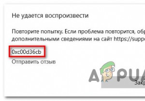 จะแก้ไขข้อผิดพลาด 0xc00d36cb บน Windows 10 ได้อย่างไร 