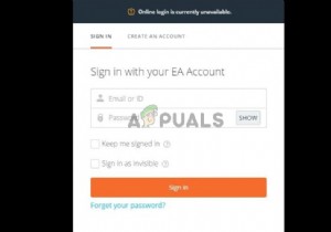 วิธีการแก้ไขข้อผิดพลาด  Origin Online Login Is ขณะนี้ไม่พร้อมใช้งาน  บน Windows? 