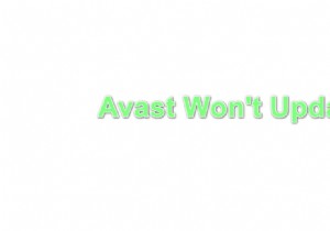 จะแก้ไข  Avast จะไม่อัปเดต  ได้อย่างไร 