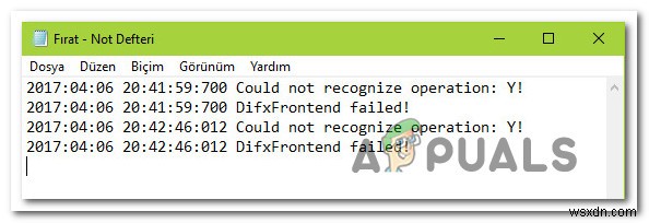 วิธีแก้ไข  DifxFrontend ล้มเหลว!  ข้อผิดพลาดในการเริ่มต้นระบบบน Windows 