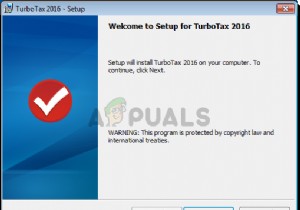 วิธีแก้ไข TurboTax จะไม่ติดตั้งปัญหาบน Windows 