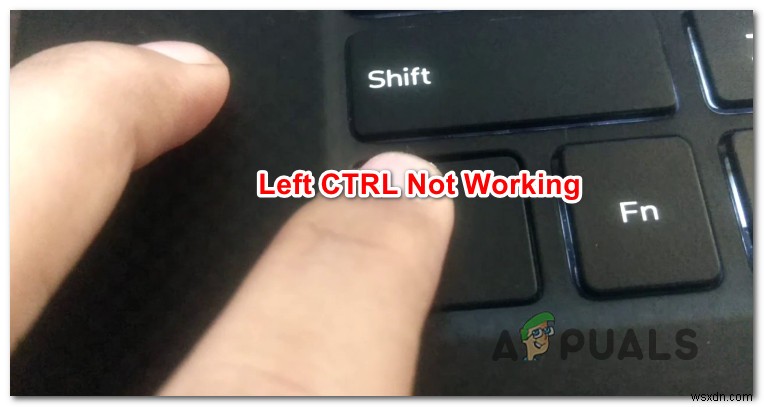 วิธีแก้ไขคีย์ CTRL ซ้ายไม่ทำงานบน Windows 