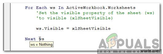 จะแก้ไขข้อผิดพลาด  Subscript Out of Range  ใน Visual Basic สำหรับแอปพลิเคชันได้อย่างไร 