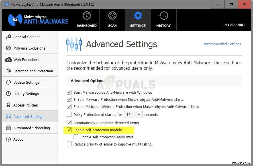 วิธีแก้ไขปัญหา CPU สูงของบริการ Malwarebytes บน Windows 