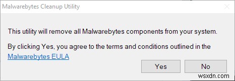 วิธีแก้ไขปัญหา CPU สูงของบริการ Malwarebytes บน Windows 
