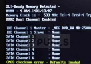 วิธีแก้ไขข้อผิดพลาด Checksum CMOS บน Windows 