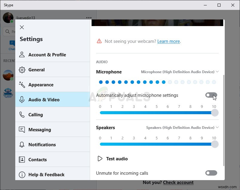 วิธีแก้ไข Skype Share System Sound ไม่ทำงานบน Windows 