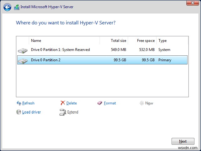 จะติดตั้ง Hyper-V 2019 Server Core ได้อย่างไร? 