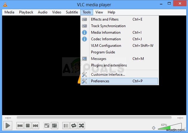 วิธีแก้ไขข้อผิดพลาด  ไม่สามารถเปิดอินพุตของคุณได้  บน VLC 