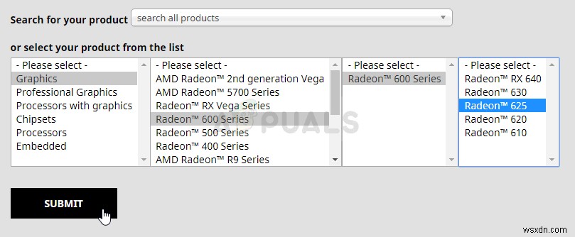 วิธีแก้ไขข้อผิดพลาด  การตั้งค่า Radeon WattMan เริ่มต้นได้รับการคืนค่าเนื่องจากข้อผิดพลาดของระบบที่ไม่คาดคิด  บน Windows 