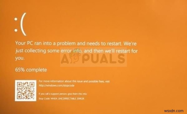 วิธีแก้ไข Orange Screen of Death Error บน Windows 