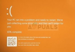 วิธีแก้ไข Orange Screen of Death Error บน Windows 