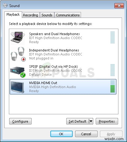 จะแก้ไขปัญหา NVIDIA High Definition Audio ไม่มีปัญหาเสียงบน Windows ได้อย่างไร? 