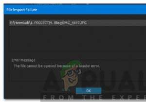 วิธีแก้ไข  ไฟล์ไม่สามารถเปิดได้เนื่องจากข้อผิดพลาดของส่วนหัว  ใน Adobe Premiere 