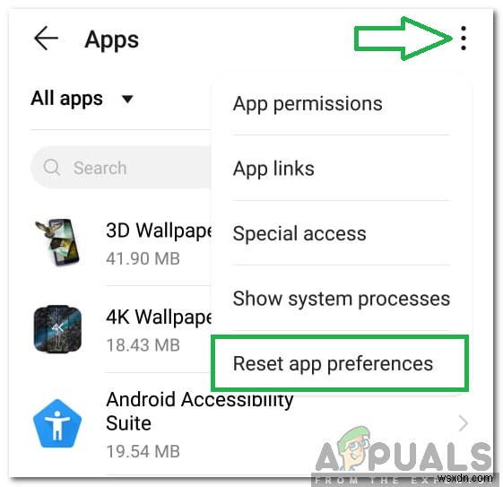 วิธีแก้ไขข้อผิดพลาด  ไม่พบแอปในการเปิด URL  บน Android 