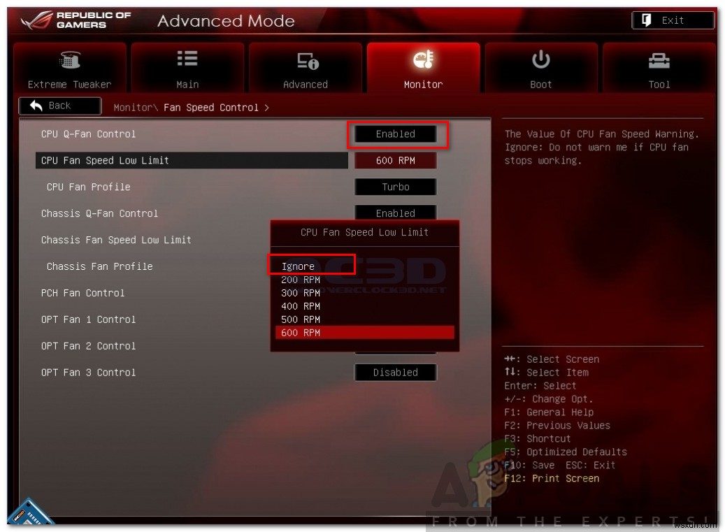 วิธีแก้ไขข้อผิดพลาดพัดลม CPU บน BIOS 