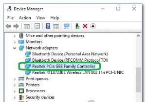 วิธีแก้ไข  Realtek PCIe GBE Family Controller  ไม่ทำงานเต็มความเร็ว? 