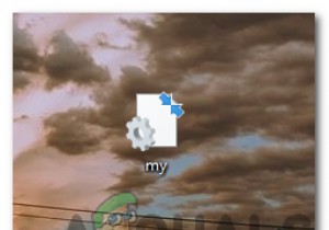  ลูกศรสีน้ำเงิน  บนไอคอนคืออะไรและจะกำจัดได้อย่างไร 